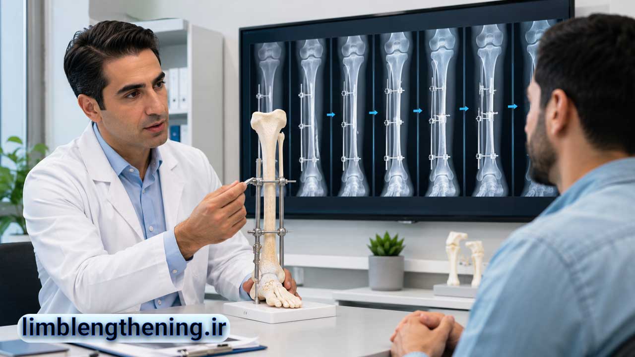 چرا افزایش طول استخوان باید تدریجی انجام شود؟
