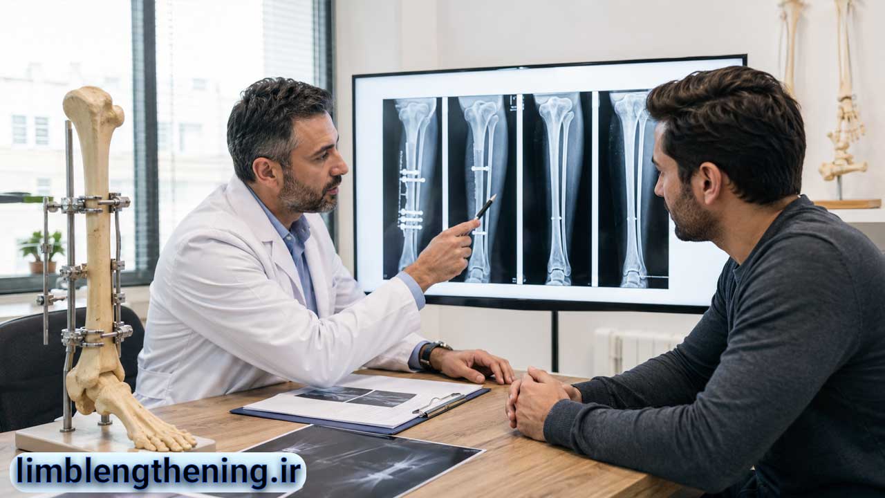 چه زمانی طول دادن استخوان متوقف می‌شود؟